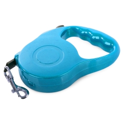 Smycz automatyczna dla psa taśma blokada 5m 15kg