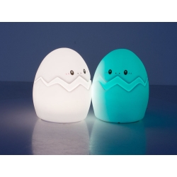 Lampka nocna dla dzieci led jajko rgb pilot usb