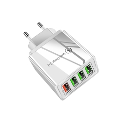 Ładowarka sieciowa szybka 4xusb quick charge 3.0