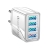 Ładowarka sieciowa szybka 4xusb quick charge 3.0