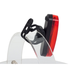 Lampka rowerowa tylna tył ładowana usb led cob