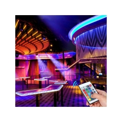 Taśma led smd 5050 rgb zestaw pilot 5m wodoodporna
