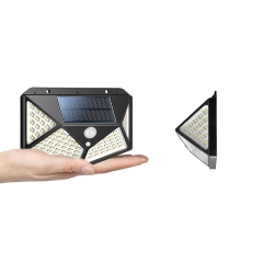 Lampa solarna 100 led z czujnikiem zmierzchu ruchu