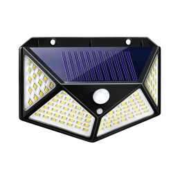 Lampa solarna 100 led z czujnikiem zmierzchu ruchu
