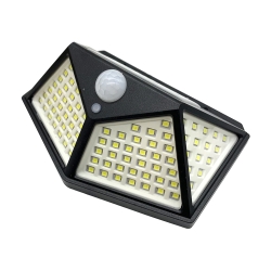 Lampa solarna 100 led z czujnikiem zmierzchu ruchu