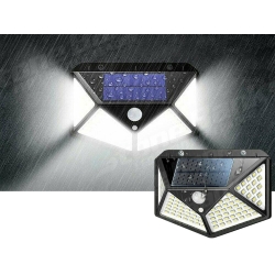 Lampa solarna 100 led z czujnikiem zmierzchu ruchu