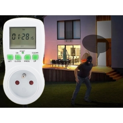 Programator czasowy wyłącznik włącznik cyfrowy lcd