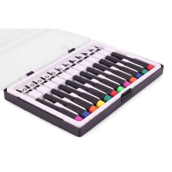 Wkrętaki precyzyjne torx 12 szt + etui śrubokręty