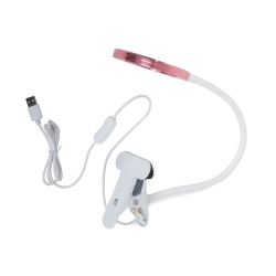 Lampka 24 led biurkowa z klipsem na biurko klips