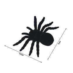 Pająk halloween 4 szt duże dekoracja straszne