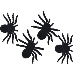 Pająk halloween 4 szt duże dekoracja straszne