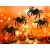 Pająk halloween 4 szt duże dekoracja straszne