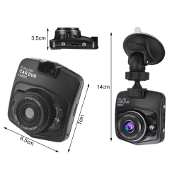 Kamera samochodowa full hd z wyświetlaczem lcd wideorejestrator jazdy
