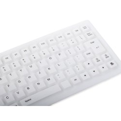 Klawiatura silikonowa gumowa usb bezgłośna do pc