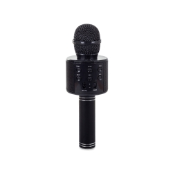 Mikrofon bezprzewodowy bluetooth głośnik karaoke modulator głosu okrągły