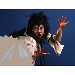 Zestaw wampira dracula wilkołak sztuczne zęby na halloween z sztuczną krwią