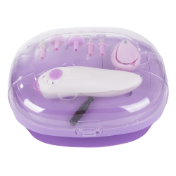 Frezarka do paznokci manicure pedicure suszarka zestaw akcesoria 7w1