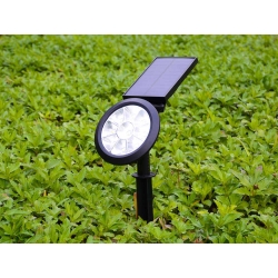 Lampa solarna rgb kolorowa ogrodowa świateczna