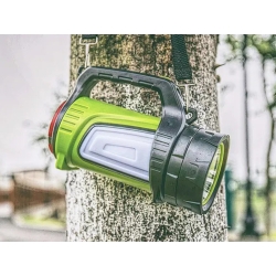 Latarka akumulatorowa led szperacz powerbank mocna