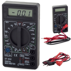 Miernik multimetr tester cyfrowy z sygnałem lcd