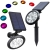 Lampa solarna rgb kolorowa ogrodowa świateczna
