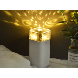 Nawilżacz powietrza projektor gwiazd lampka nocna
