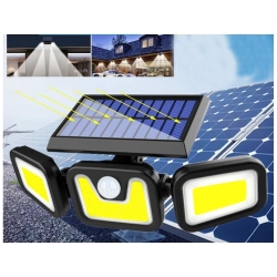 Lampa solarna 100 cob z czujnikiem ruchu zmierzchu