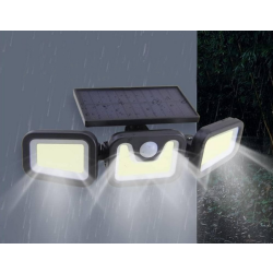 Lampa solarna 100 cob z czujnikiem ruchu zmierzchu
