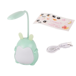 Lampka nocna dla dzieci biurkowa led rgb usb do nauki czytania 3 tryby