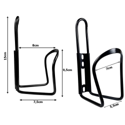 Uchwyt koszyk na bidon butelkę napój do roweru napój aluminiowy rowerowy