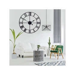 Zegar ścienny rzymski retro vintage loft 3d 60cm