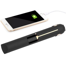 Prostownica do włosów ceramiczna lcd 2w1 regulacja temperatury power bank
