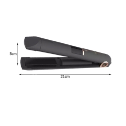 Prostownica do włosów ceramiczna lcd 2w1 regulacja temperatury power bank
