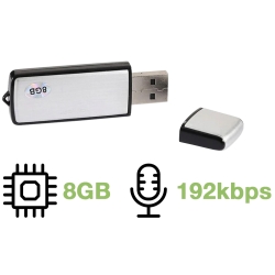Mini dyktafon szpiegowski podsłuch pendrive usb