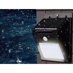 Lampa solarna 30 led smd czujnik ruchu zmierzchu