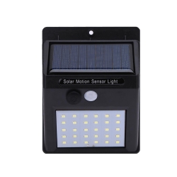 Lampa solarna 30 led smd czujnik ruchu zmierzchu