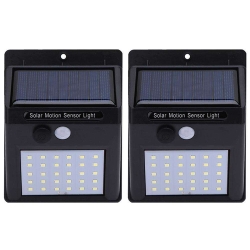 Lampa solarna 30 led smd czujnik ruchu zmierzchu