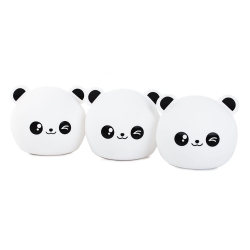 Lampka nocna dla dzieci led rgb panda dotyk