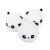 Lampka nocna dla dzieci led rgb panda dotyk
