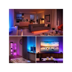 Taśma led 3528 rgb 4,5m wodoodporna pilot zestaw