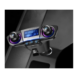 Transmiter fm bluetooth usb 5.0 wielofunkcyjny 8w1
