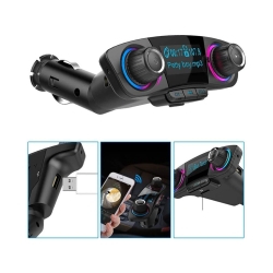 Transmiter fm bluetooth usb 5.0 wielofunkcyjny 8w1