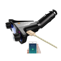 Transmiter fm bluetooth usb 5.0 wielofunkcyjny 8w1