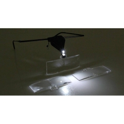 Lupa okulary zegarmistrzowska led 3,5x wymienne