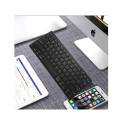 Klawiatura bezprzewodowa bluetooth do pc ipad mac mała slim niskoprofilowa