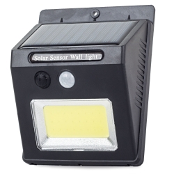 Lampa solarna cob czujnik ruchu sensor wodoodporna