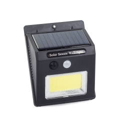 Lampa solarna cob czujnik ruchu sensor wodoodporna