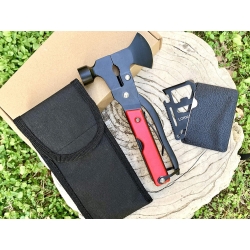 Multitool narzędzie wielofunkcyjne 17w1 survival młotek siekiera kombinerki