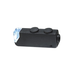 Lupa jubilerska mikroskop 60x 100x led zoom focus