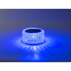 Lampka kryształ nocna stołowa led rgb usb pilot